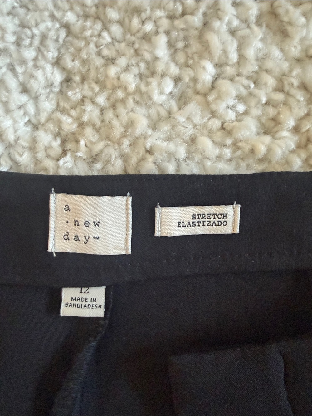 a new day Black High-Waist Tailored Shorts - Picture 2 of 4